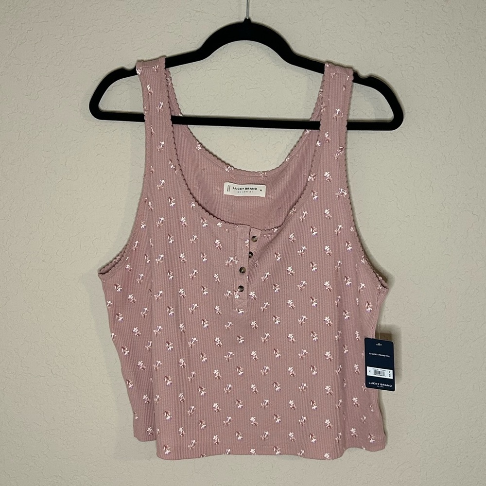 ☀️Lucky Brand Waffle Boy Tank